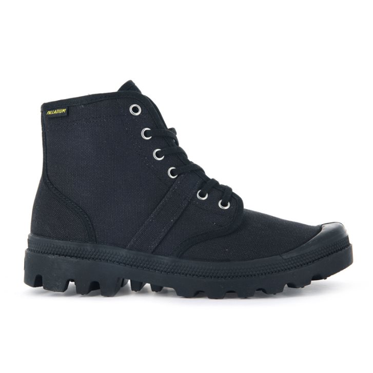 Bottes Palladium Pallabrousse Homme Noir | FR XLI385D